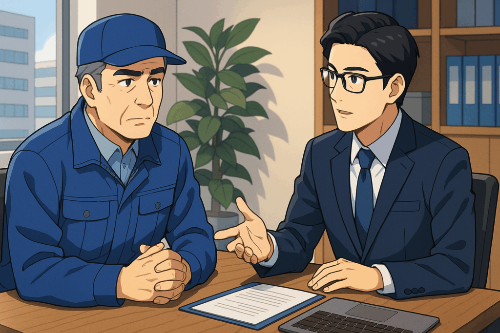 ビルメン会社社長と社労士1