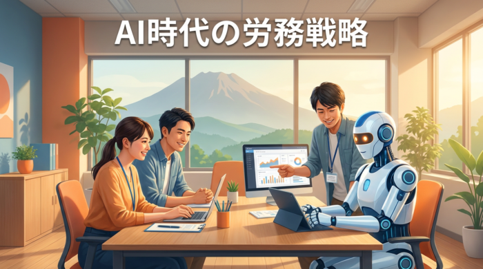AI業務代替60%の衝撃――2030年、熊本の中小企業が生き残るための労務戦略